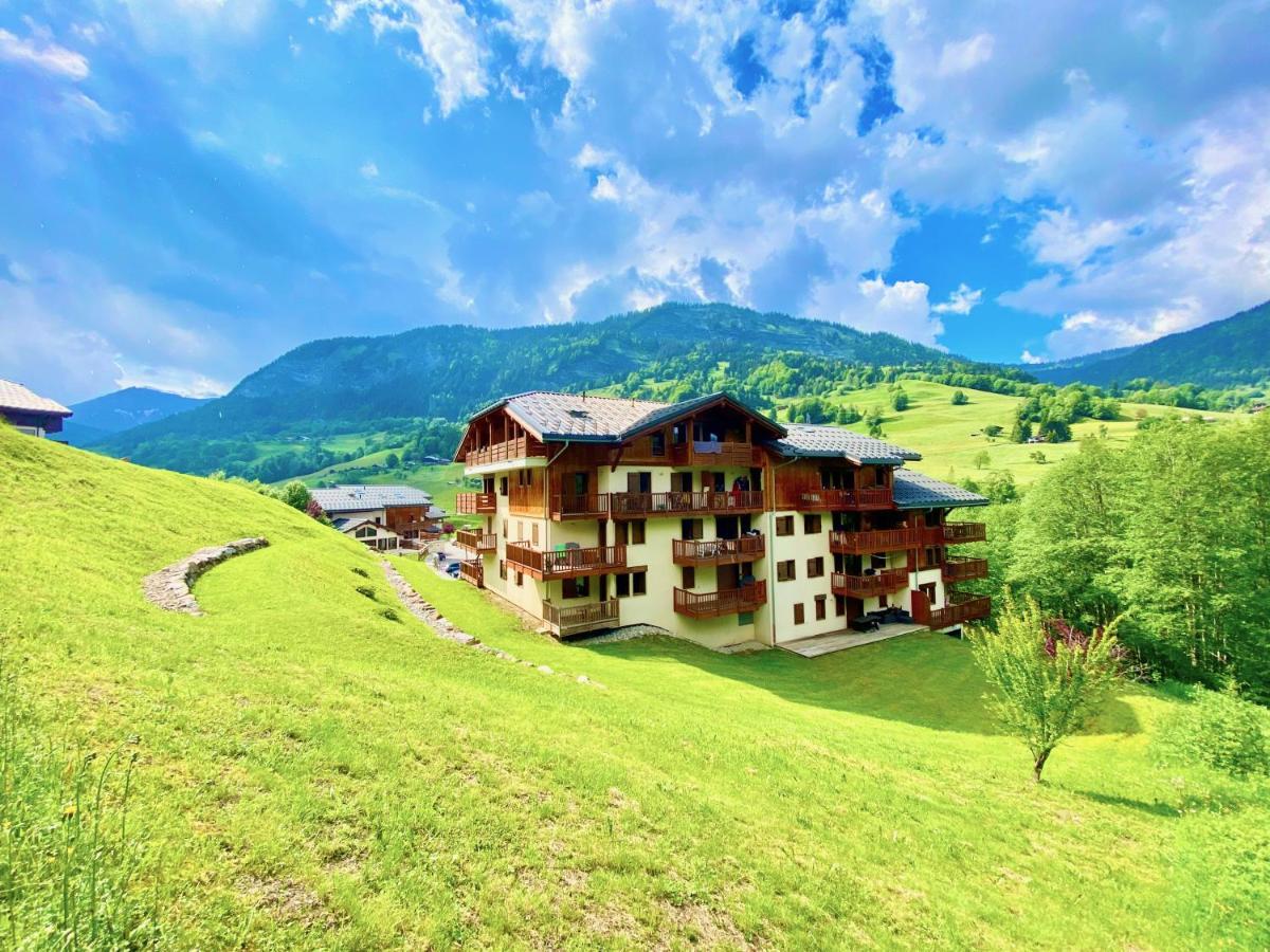 Apartamento Appt 3CH, au pied des pistes à la déco soignée Flumet Exterior foto